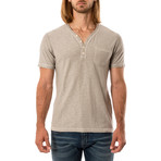 T-Shirt Henley // Gray (M)