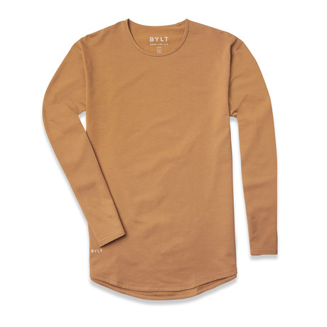 Drop-Cut Long Sleeve // Toast (S)