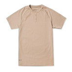 Henley Premium Crew // Sand (XL)