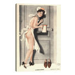 1930s Le Sourire Magazine Cover (12"W x 18"H x 0.75"D)