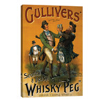 1899 Gulliver's Whisky Advert // V2 (12"W x 18"H x 0.75"D)