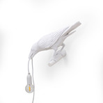 Bird Lamp // White // Hanging
