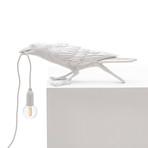 Bird Lamp // Outdoor // White // Playing