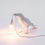 Bird Lamp // White // Waiting