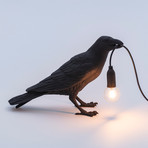 Bird Lamp // Outdoor // Black // Waiting
