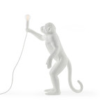Monkey Lamp // Outdoor // White // Standing