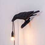 Bird Lamp // Outdoor // Black // Looking Left