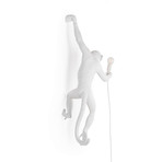 Monkey Lamp // Outdoor // White // Hanging