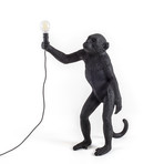 Monkey Lamp // Outdoor // Black // Standing