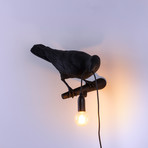 Bird Lamp // Outdoor // Black // Looking Right