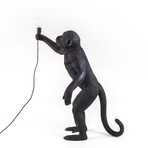 Monkey Lamp // Outdoor // Black // Standing