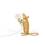 Mouse Lamp // Gold // Standing