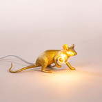 Mouse Lamp // Gold // Lie Down