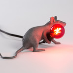 Mouse Lamp // Gray // Lie Down