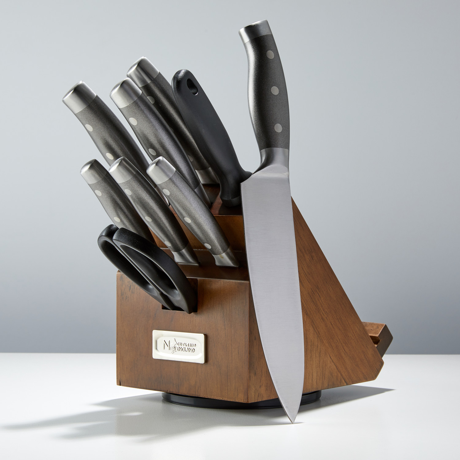 our table cutlery block set