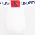 Boxers // White + Red (Small)