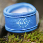 Mosquito Repellent Wristbands Bonus Pack // Black + Blue