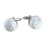 Shell Cufflink // Pearl