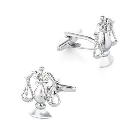 Justice Cufflink // Silver