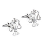 Justice Cufflink // Silver