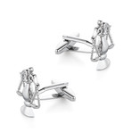 Justice Cufflink // Silver