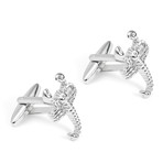 Scorpion Cufflink // Silver