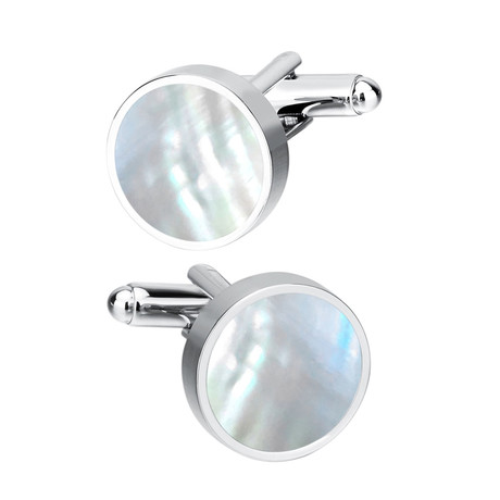 Shell Cufflink // Pearl