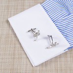 Scorpion Cufflink // Silver