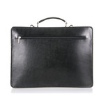 Maestro Leather Briefcase (Black)