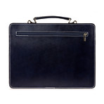 Maestro Leather Briefcase (Black)