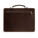 Maestro Leather Briefcase (Black)