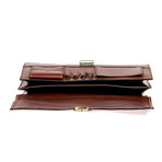 Raffaello Leather Briefcase (Cognac)