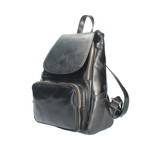 Zeffy Leather Backpack (Brown)