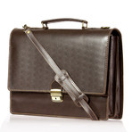 Raffaello Leather Briefcase (Cognac)