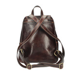 Zeffy Leather Backpack (Brown)