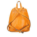 Zeffy Leather Backpack (Brown)