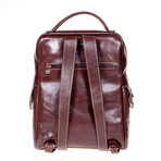 Copernico Leather Backpack (Cognac)