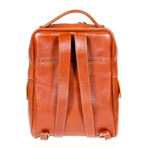 Copernico Leather Backpack (Cognac)