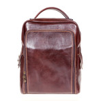 Copernico Leather Backpack (Cognac)