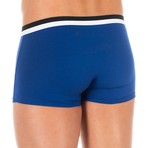 Boxers // Gray + Cobalt Blue // Pack of 2 (Small)