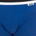 Boxers // Gray + Cobalt Blue // Pack of 2 (Small)