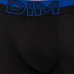 Stretch Boxers // Black + Royal Blue // Pack of 2 (Small)