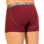 3D Flex Boxers // Garnet + Black // Pack of 2 (Small)