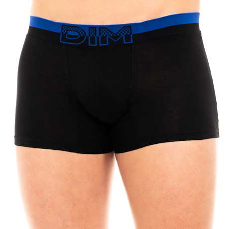 Stretch Boxers // Black + Royal Blue // Pack of 2 (Small)