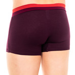 Stretch Boxers // Bordeaux // Pack of 2 (Small)