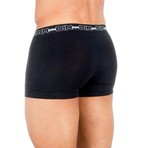 Stretch Boxers // Black + White // Pack of 2 (Small)