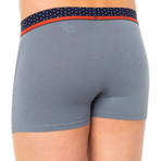 Seamless Boxers // Gray + White // Pack of 2 (Small)