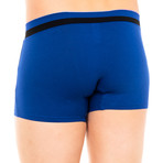 Stretch Boxers // Black + Royal Blue // Pack of 2 (Small)