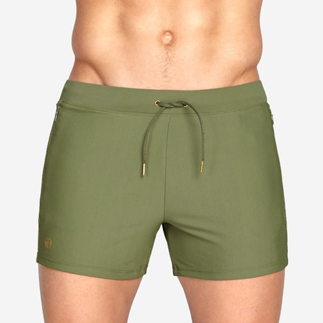 Skipper Swim Short // Olive (XS)