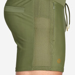 Skipper Swim Short // Olive (XS)